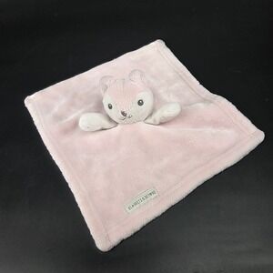 Blankets & Beyond Pink Fox Lovey Security Blanket Plush Baby Snuggle Toy